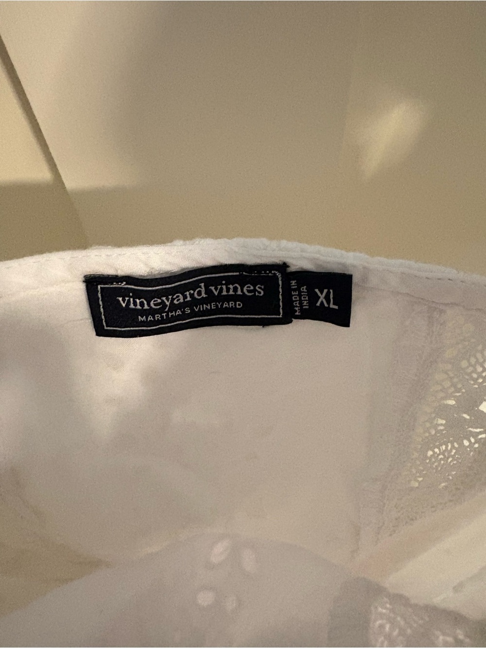 Vineyard Vines White Eyelet Ruffle Maxi Dress - Picture 2 of 3